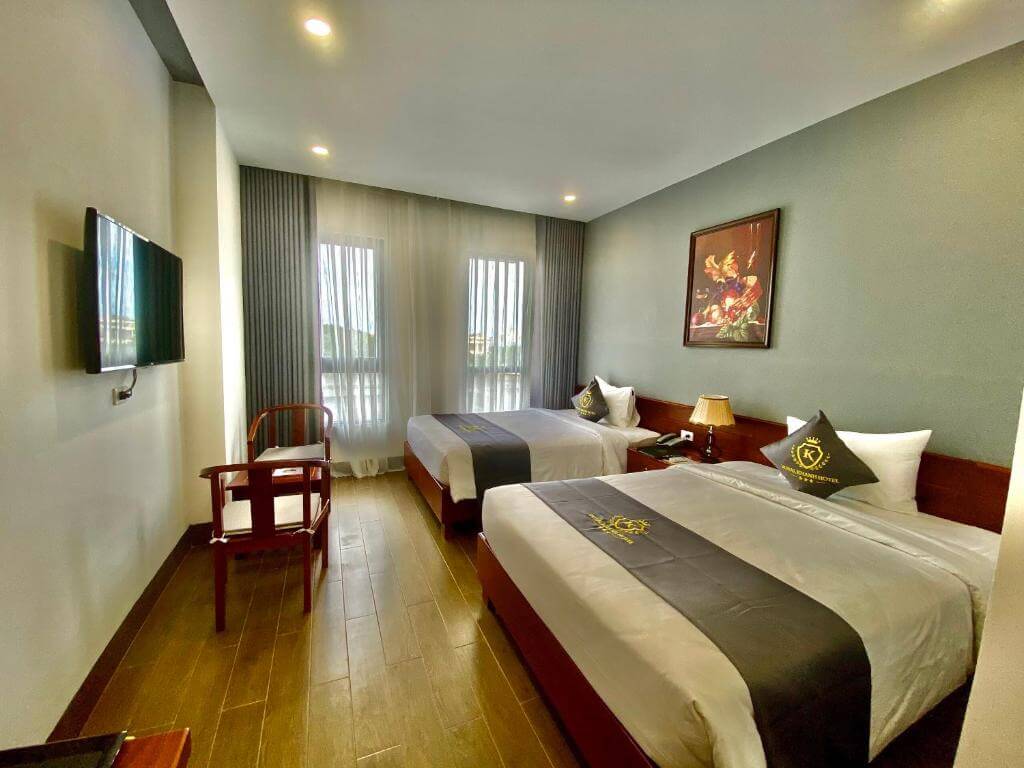 Không gian phòng nghỉ khách sạn Khánh Hòa